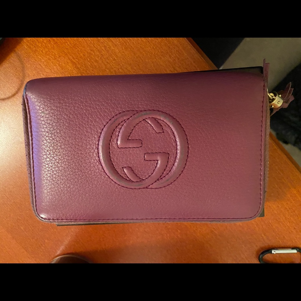 Mauve Gucci Wallet